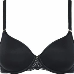 Nieuw 💯 Chantelle - Pyramide - BH Voorgevormd - C14660 - Noir - B75/90 🎁 -lingerie-dames-badmode Verkoop 550x515