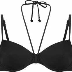 Goedkoopste 🌟 Hunkemöller Dames Badmode Voorgevormde Beugel 👙 Bikinitop Luxe - Zwart - Maat F75 ⭐