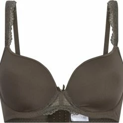 Promo β€οΈ Lingadore Beha Daily Uni Fit T-Shirt Bra Olive - Maat 80B π