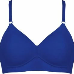 Kopen 🔥 Naturana Side Smoother T-shirt BH Maat 90D Indigo 😉