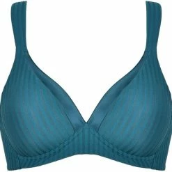 Groothandel 👍 NATURANA - Dames - BH - Donkergroen - C- 80 🤩