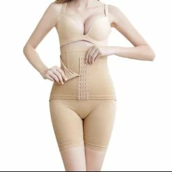 Goedkoop π Merkloos Slim Wear - Corrigerend Ondergoed Dames Met Waist Trainer - Shapewear - Corset - Ondergoed Voor Buik, Billen En Dijen - Dames - Beige/Creme - Maat M/L β