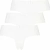 Beste Verkoop 💯 Hunkemöller Dames Lingerie 3-pack London V-shape Brasilian - Wit - Maat S ✔️ -lingerie-dames-badmode Verkoop 550x534 1