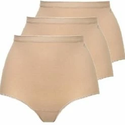 Beste Pirce 🔔 Ten Cate Maxi 3Pack Basic Beige - Maat M ⌛ -lingerie-dames-badmode Verkoop 550x534 2