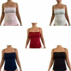 Top 10 π Merkloos Lydia 2-stuks Dames Spaghetti Hemdjes Met Kant Roze 3XL β 11 Top 10 π Merkloos Lydia 2-stuks Dames Spaghetti Hemdjes Met Kant Roze 3XL β -lingerie-dames-badmode Verkoop 550x534 3