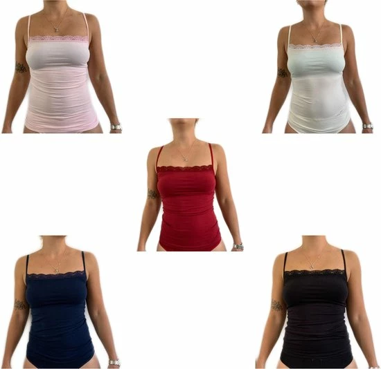 Top 10 π Merkloos Lydia 2-stuks Dames Spaghetti Hemdjes Met Kant Roze 3XL β 7 Top 10 π Merkloos Lydia 2-stuks Dames Spaghetti Hemdjes Met Kant Roze 3XL β - Afbeelding 5