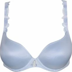 Gloednieuw 🌟 Marie Jo Agnes Voorgevormde Beugel Bh 0102596 Pale Blue - Maat 85D 🥰 -lingerie-dames-badmode Verkoop 550x545 5