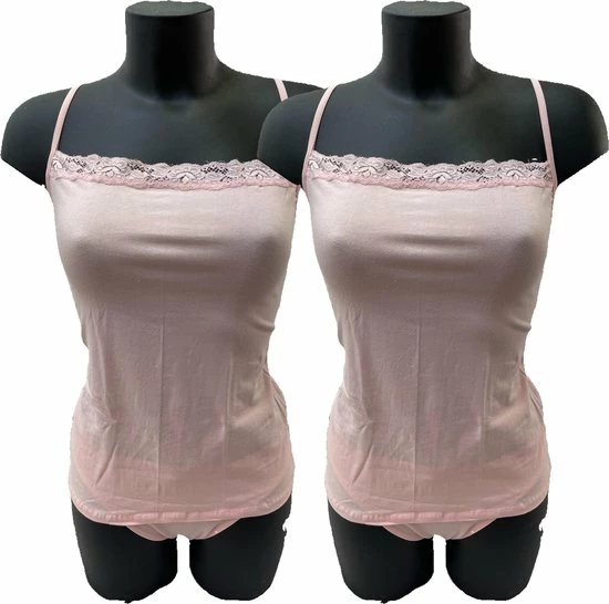 Top 10 π Merkloos Lydia 2-stuks Dames Spaghetti Hemdjes Met Kant Roze 3XL β 3 Top 10 π Merkloos Lydia 2-stuks Dames Spaghetti Hemdjes Met Kant Roze 3XL β