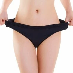 Kopen 🤩 Bamboozy Menstruatie Ondergoed Basic 4-laags Maat 3XL 46-48 Zwart Period Underwear Duurzaam Menstrueren Incontinentie Zero Waste Jasmijn 🥰 -lingerie-dames-badmode Verkoop 550x550 231