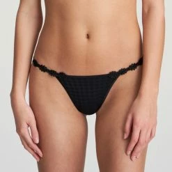 Kopen ✨ Marie Jo Avero String 0600413 Zwart - Maat 36 ✔️ -lingerie-dames-badmode Verkoop 550x550 280