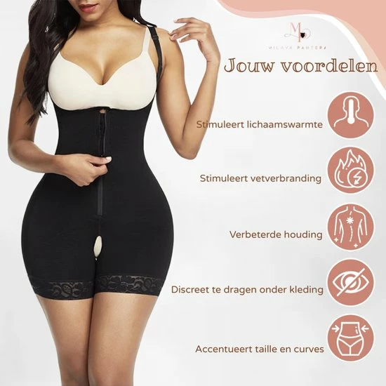 Korting ๐ฏ Corrigerende Body - Slim Body - ๐ Dress Shapewear - Figuur Corrigerend - Body Shaper - Corrigerende Body' - Corrigerend Ondergoed Dames - Maat S - Milaya Pantera® ๐ 8 Korting ๐ฏ Corrigerende Body - Slim Body - ๐ Dress Shapewear - Figuur Corrigerend - Body Shaper - Corrigerende Body' - Corrigerend Ondergoed Dames - Maat S - Milaya Pantera® ๐ - Afbeelding 6