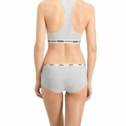 Hete verkoop 🌟 PUMA Dames Mini Short 3-pack - Wit/Grijs/Zwart - Maat L 🧨 -lingerie-dames-badmode Verkoop 550x550 305