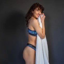 Nieuw ✔️ Sock My Feet Untouched Underwear Lingerie Set Rizzling Reptile Top + Undie - Beugelloze Bh - Beugelloos - Dames Geschenkset - Dames Cadeautips ⌛ -lingerie-dames-badmode Verkoop 550x550 311