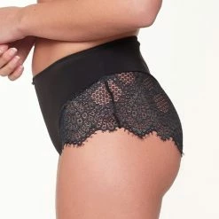 Beste Verkoop 😉 LingaDore - Hoge Slip Peacock - Maat 3XL - Groen Zwart - Dames 🌟 -lingerie-dames-badmode Verkoop 550x550 319