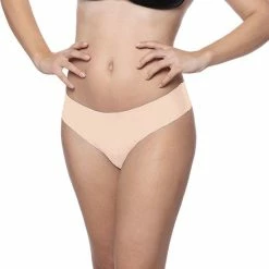 Top 10 ✔️ Bye Bra Onzichtbare String, Naadloos Ondergoed Dames, String, Seamless String, Seamless Ondergoed Dames 2 Pack - Beige/Zwart, XL ❤️ -lingerie-dames-badmode Verkoop 550x550 345