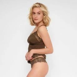 Flash-uitverkoop 🧨 LingaDore - Daily String Olive - Maat XL - Bruin Groen - Dames 🛒 -lingerie-dames-badmode Verkoop 550x550 71