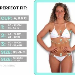 Hete verkoop 🌟 DERRINS STRING 👙 BIKINI Wit - 👙 BIKINI Dames - 👙 BIKINI Set - Sexy 👙 BIKINI - 👙 BIKINI Vrouwen - High Waist 👙 BIKINI ✔️ -lingerie-dames-badmode Verkoop 550x558