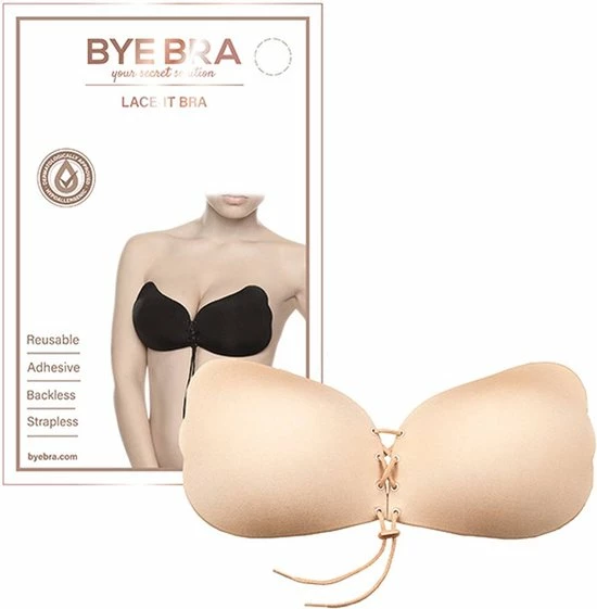 Flash-uitverkoop π Bye Bra Lace-It Bh, Zelfklevende Bh, Push-Up Bh, Plak BH Vetersluiting, Strapless En Backless Bh, Cup A-E, Beige, E π 3 Flash-uitverkoop π Bye Bra Lace-It Bh, Zelfklevende Bh, Push-Up Bh, Plak BH Vetersluiting, Strapless En Backless Bh, Cup A-E, Beige, E π