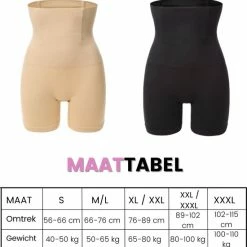 Beste deal ✨ Myshapez Elegance - Waist Shaper - Corrigerend Ondergoed Dames - Waist Trainer - Body Shaper - Beige - XL/XXL 🔔 -lingerie-dames-badmode Verkoop 550x561