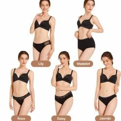 Kopen 🤩 Bamboozy Menstruatie Ondergoed Basic 4-laags Maat 3XL 46-48 Zwart Period Underwear Duurzaam Menstrueren Incontinentie Zero Waste Jasmijn 🥰 -lingerie-dames-badmode Verkoop 550x573 5