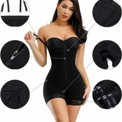 Uitgang 🧨 Merkloos Shapewear Dames - Corrigerende Body - Slim Body - 👗 Dress Shapewear - Figuur Corrigerend - Body Shaper - Corrigerende Body' - Corrigerend Ondergoed Dames - 👍 -lingerie-dames-badmode Verkoop 550x610 8