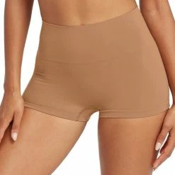 Groothandel ✔️ Spanx EcoCare Seamless Shaping - Boyshort - Kleur Dark Nude (Cafe Au Lait) - Maat L ✔️ -lingerie-dames-badmode Verkoop 550x635 7