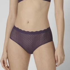 Begroting ❤️ Sloggi ZERO Feel Lace High Waist Brief 10202035/6917-S 🎉 -lingerie-dames-badmode Verkoop 550x637