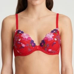 Begroting 🧨 Marie Jo Judith Push-Up Bh 0102447 Red - Maat 75B 👍 -lingerie-dames-badmode Verkoop 550x638 1