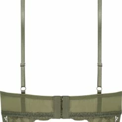 Goedkoopste 🥰 Hunkemöller Dames Lingerie Voorgevormde Longline Bh Zonder Beugel Shiloh - Groen - Maat C70 🧨 -lingerie-dames-badmode Verkoop 550x646 2