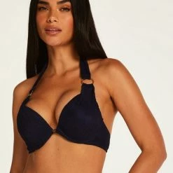 Aanbiedingen 👏 Hunkemöller Dames Badmode Voorgevormde Beugel 👙 Bikinitop Maldives - Blauw - Maat 70F 🔥 -lingerie-dames-badmode Verkoop 550x660 117