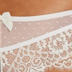 Beste Pirce 🤩 Hunkemöller Dames Lingerie Brazilian Marilee - Wit - Maat M ✔️ -lingerie-dames-badmode Verkoop 550x660 136