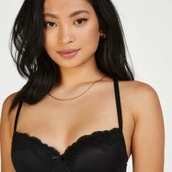 Uitgang 😀 Hunkemöller Voorgevormde Beugel Bh Secret Lace - Maat E70 🔥 -lingerie-dames-badmode Verkoop 550x660 162