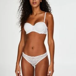 Gloednieuw ✔️ Hunkemöller Voorgevormde BH Angie Balcony Fit - Wit - Maat B75 👍 -lingerie-dames-badmode Verkoop 550x660 187