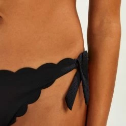 Top 10 😍 Hunkemöller Dames Badmode Brazilian 👙 Bikinibroekje Scallop - Zwart - Maat 2XL 😉 -lingerie-dames-badmode Verkoop 550x660 192