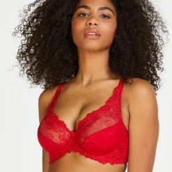 Begroting 🤩 Hunkemöller Dames Lingerie Niet-voorgevormde Beugel Bh Diva - Rood - Maat B75 👏 -lingerie-dames-badmode Verkoop 550x672 3