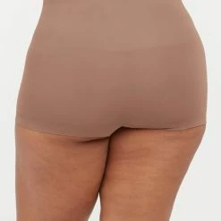 Groothandel ✔️ Spanx EcoCare Seamless Shaping - Boyshort - Kleur Dark Nude (Cafe Au Lait) - Maat L ✔️ -lingerie-dames-badmode Verkoop 550x687 23