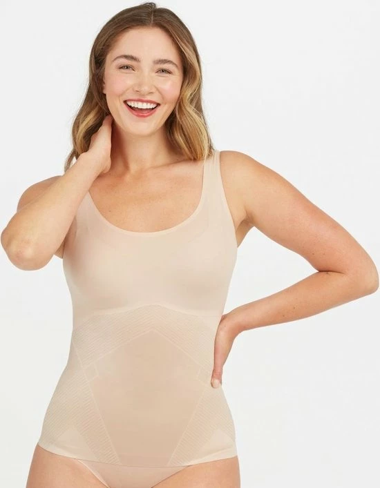 Hete verkoop π Spanx Thinstincts 2.0 - Tank - Kleur Nude (Champagne Beige) - Maat M π 4 Hete verkoop π Spanx Thinstincts 2.0 - Tank - Kleur Nude (Champagne Beige) - Maat M π - Afbeelding 2