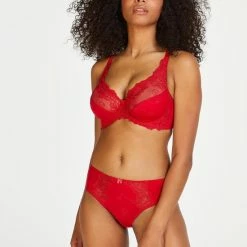 Begroting 🤩 Hunkemöller Dames Lingerie Niet-voorgevormde Beugel Bh Diva - Rood - Maat B75 👏 -lingerie-dames-badmode Verkoop 550x722 1
