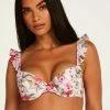 Begroting 👏 Hunkemöller Dames Badmode Voorgevormde Beugel 👙 Bikinitop Tropical - Wit - Maat F75 🛒 -lingerie-dames-badmode Verkoop 550x728 9