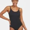 Gloednieuw 🤩 Spanx Cotton Thong Body | Zwart 🔔