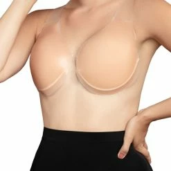 Kopen ❤️ Bye Bra Sculpting Silicone Lifts, Siliconen Borstlifting, Zelfklevend, Herbruikbaar, Strapless, Onzichtbaar, Zelfklevende Beha, Beige, Cup F 🎁 -lingerie-dames-badmode Verkoop 550x732 12