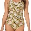 Beste Verkoop 🔥 Leonisa One Piece Badpak | Flower 😍 -lingerie-dames-badmode Verkoop 550x733 49