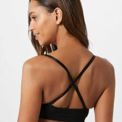 Goedkoop 🌟 MAGIC Bodyfashion Comfort Bra With Spaghetti Straps Zwart Vrouwen - Maat XL 😀 -lingerie-dames-badmode Verkoop 550x733 53