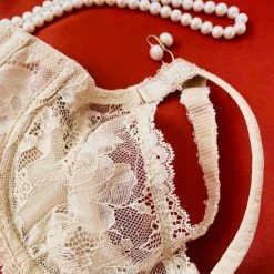 Korting β Merkloos Orkide Dames Lingerie - Sexy Licht Transparant - Van Hoge Kwaliteit - Niet-voorgevormde Beugel Bh Beige - Lichtbruin - B95 π