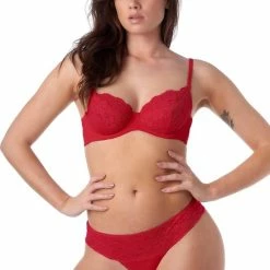 Groothandel 🔔 After Eden RECYCLED String - Rood - Maat XL 😉 -lingerie-dames-badmode Verkoop 550x769 2