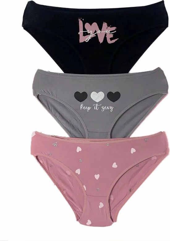 Beste Pirce β VANILLA – Dames Ondergoed, Dames Slip – 3 Pack - Egyptisch Katoen – Print: Multicolor – M - Bi3421 π₯° 3 Beste Pirce β VANILLA – Dames Ondergoed, Dames Slip – 3 Pack - Egyptisch Katoen – Print: Multicolor – M - Bi3421 π₯°