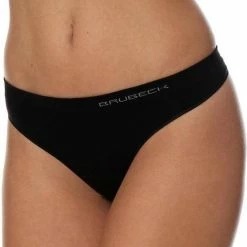 Kopen ✨ Brubeck Dames Ondergoed String - Naadloos Elastisch Katoen 3-Pack - Zwart - M ✔️ -lingerie-dames-badmode Verkoop 550x795 5