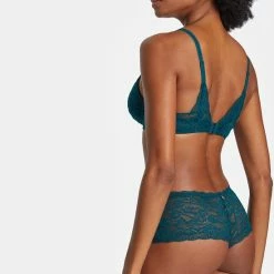 Goedkoopste 🎁 Aubade Rosessence Short HK70 Deep Green - Maat 38 ❤️ -lingerie-dames-badmode Verkoop 550x796