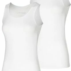 Groothandel 🌟 Apollo Bamboe Hemd Dames Wit | Maat S | 2-Pak | Dames Hemd 😍