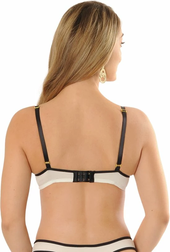 Nieuw π SAPPH - Ceres Push-Up BH - Maat 85A - Wit Zwart - Met Beugel - Dames π 10 Nieuw π SAPPH - Ceres Push-Up BH - Maat 85A - Wit Zwart - Met Beugel - Dames π - Afbeelding 8